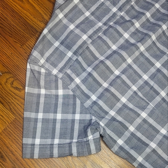 Tommy Hilfiger Slim Fit Stretch Men's Xl Striped Button-down Shirt B24 - Picture 5 of 8